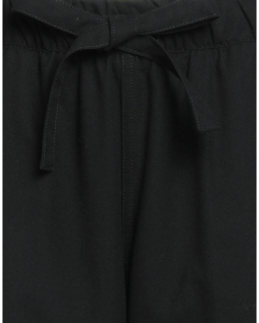Myths Black Pants Polyester, Viscose, Elastane
