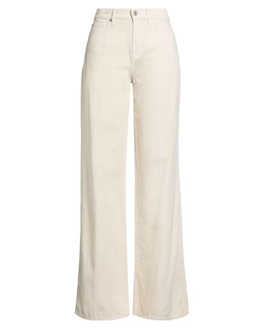 7 For All Mankind White Trouser