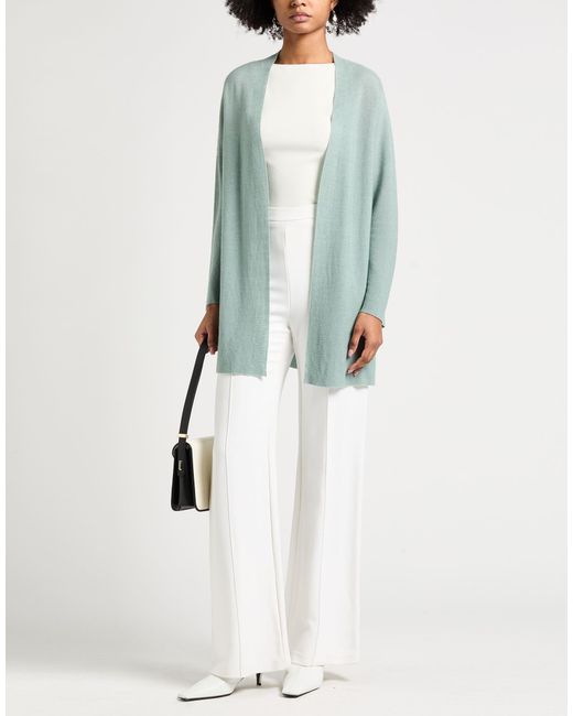 Fedeli Blue Cardigan Virgin Wool