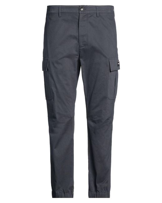 Bally Blue Pants Cotton for men