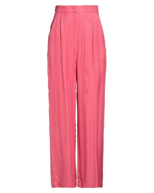 ARMANI EXCHANGE Pink Pants Viscose