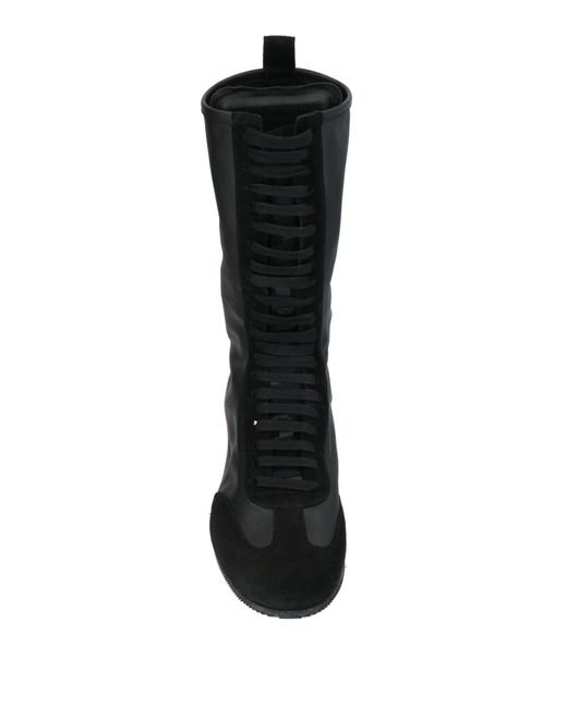Ann Demeulemeester Black Sneakers Leather