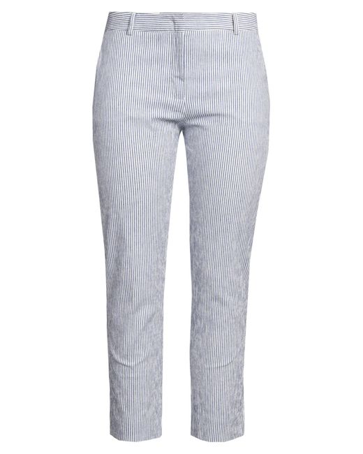 Weekend by Maxmara Gray Pants Cotton, Linen, Elastane