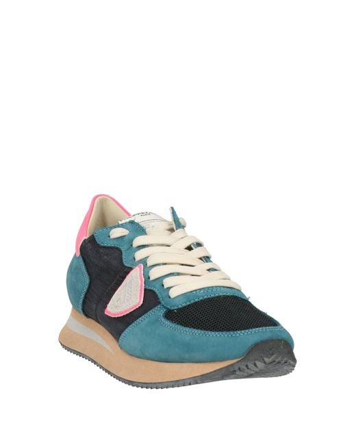 Philippe Model Blue Trainers