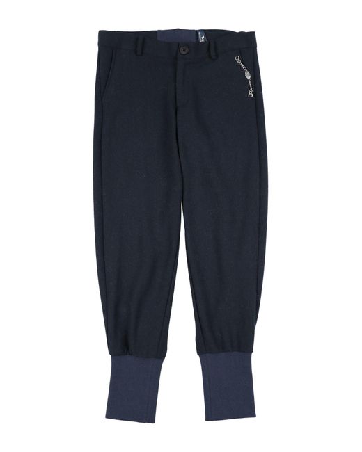 Harmont & Blaine Blue Midnight Pants Polyester, Wool