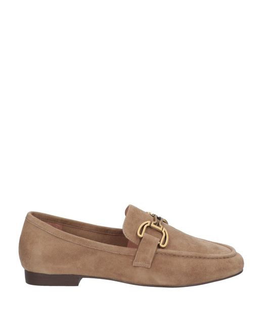 Bibi Lou Brown Loafers Leather