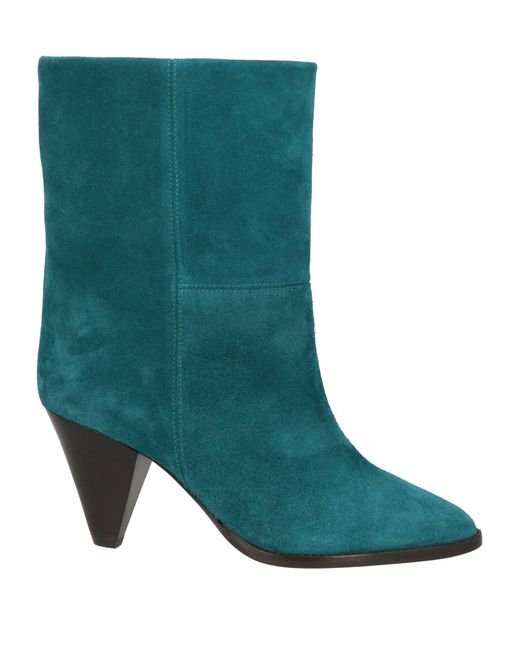Isabel Marant Green Ankle Boots