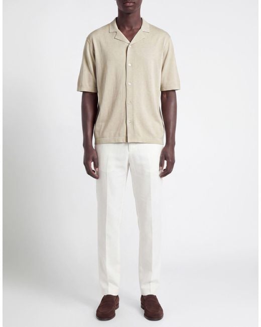 Aspesi White Cardigan for men