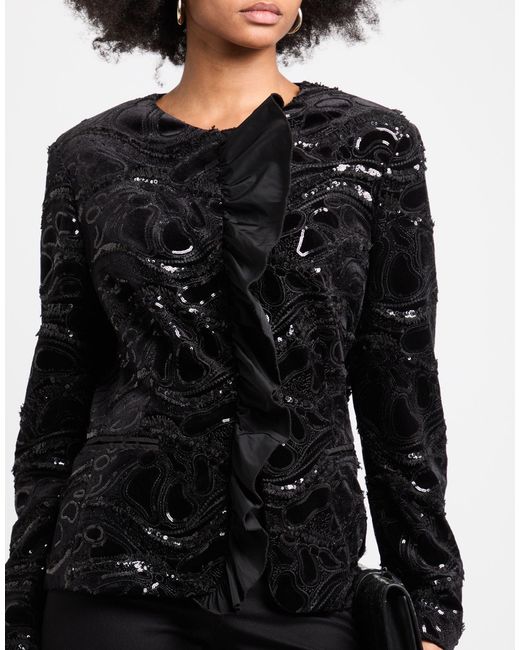 Clips Black Jacket Polyester, Elastane