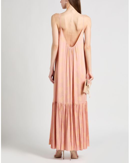 ALESSIA SANTI Pink Maxi-Kleid