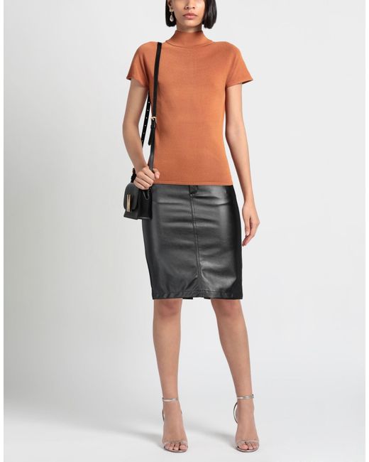 Liu Jo Black Midi Skirt