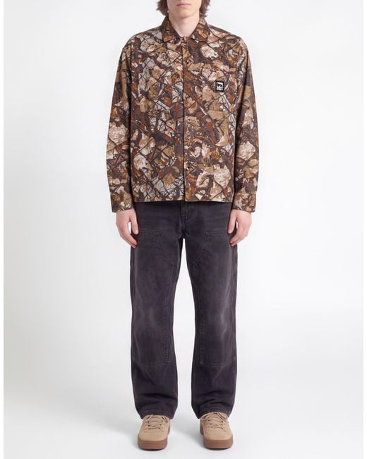 Obey Brown Shirt for men
