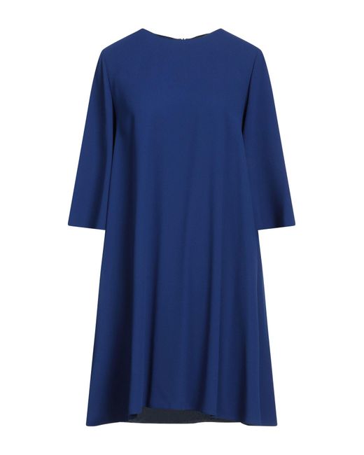 RUE DU BAC Blue Midnight Mini Dress Polyester