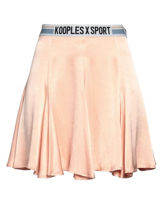 Mini-jupe The Kooples en coloris Pink