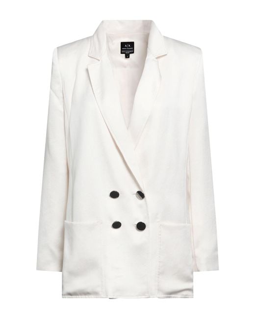 ARMANI EXCHANGE White Blazers