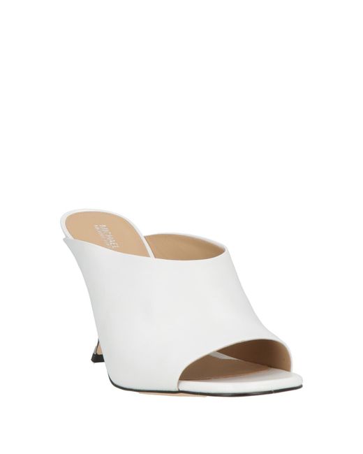 MICHAEL Michael Kors White Sandals