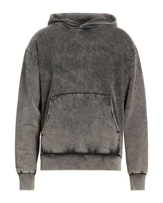 ENTERPRISE JAPAN Gray Sweatshirt Cotton for men