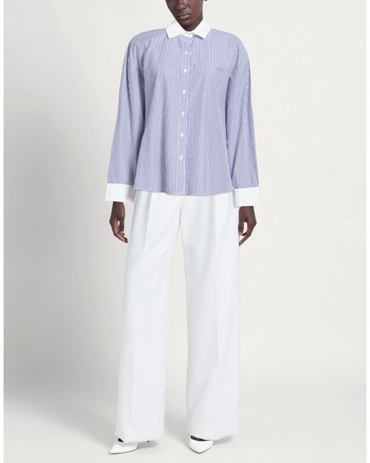 Xirena Blue Shirt Cotton