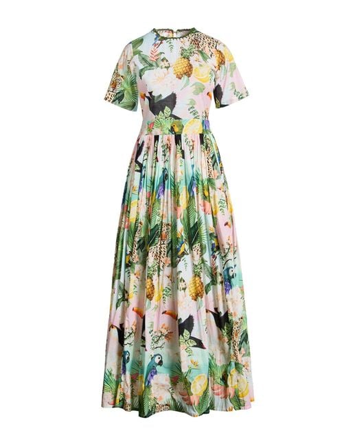 CONNOR & BLAKE Green Maxi Dress Cotton
