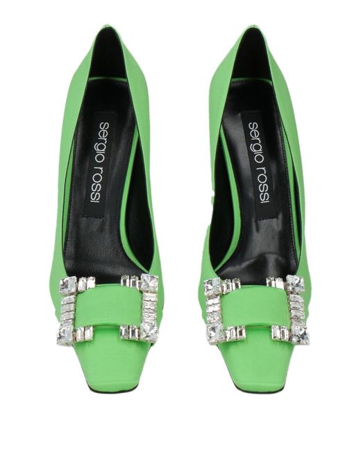 Sergio Rossi Green Pumps