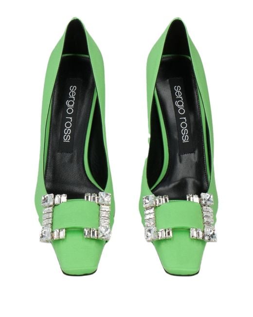Sergio Rossi Green Pumps