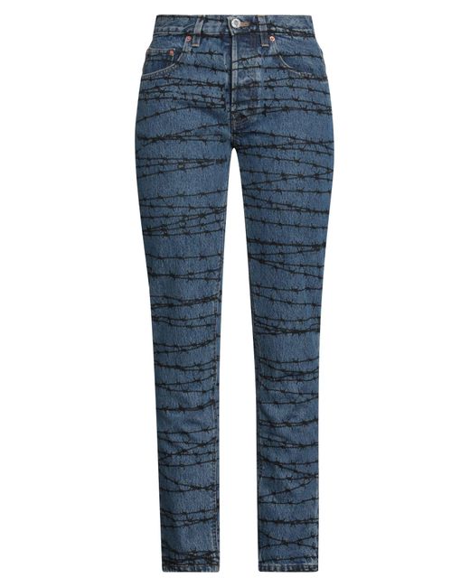 Pantalon en jean Vetements en coloris Blue