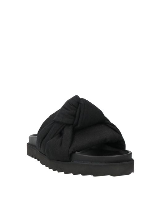 Inuikii Black Sandals