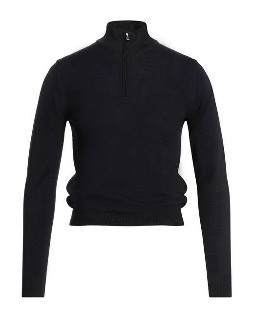 Luigi Borrelli Napoli Blue Turtleneck for men