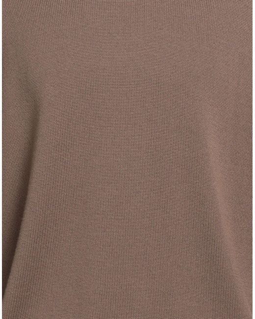 FILIPPO DE LAURENTIIS Brown Turtleneck for men