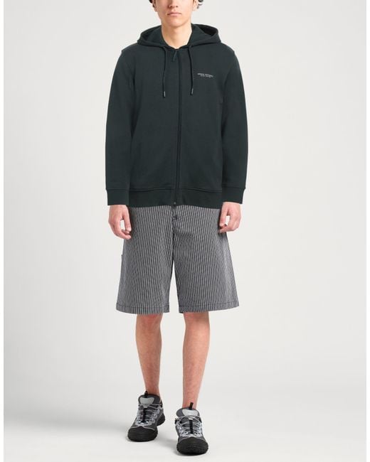 ARMANI EXCHANGE Green Sweatshirt for men
