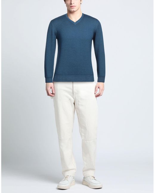 Gran Sasso Blue Sweater for men
