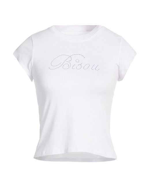 Bella Venice White T-Shirt Polyester, Elastane