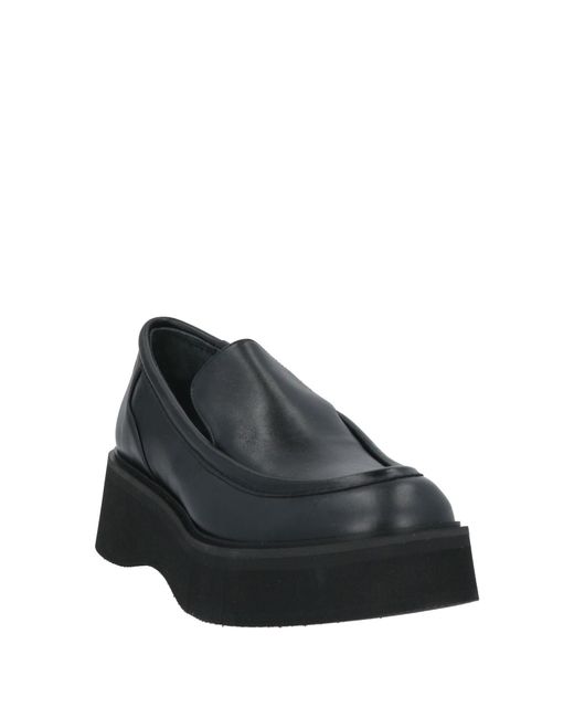 Paloma Barceló Black Nala Loafers Leather
