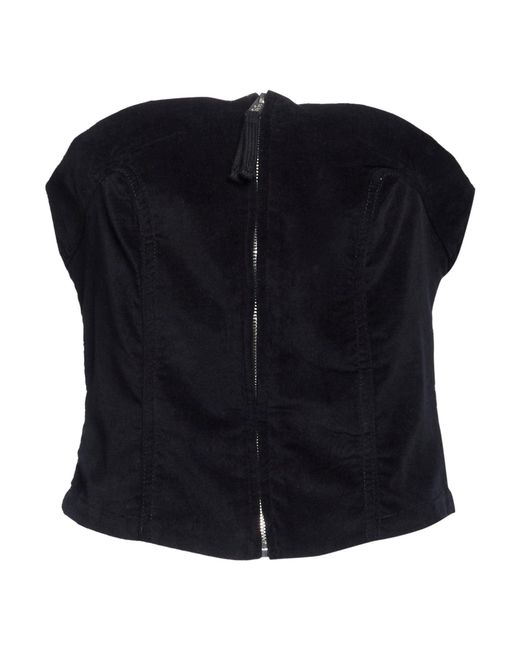 Thom Krom Blue Top Cotton, Elastane