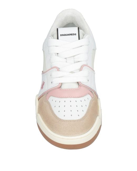 DSquared² White Sneakers Leather