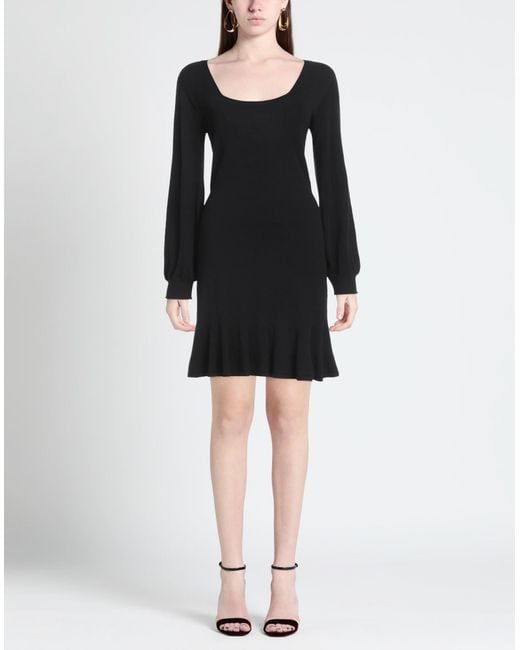 Twinset Black Mini Dress