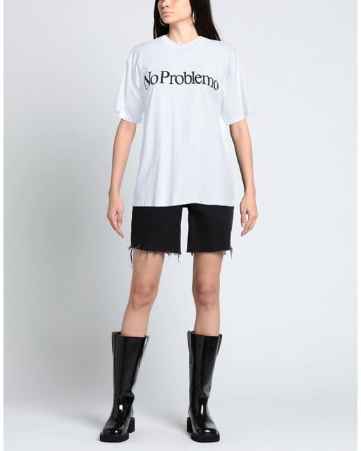 Aries White T-shirt