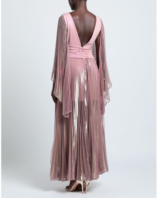 W Les Femmes By Babylon Pink Maxi-Kleid