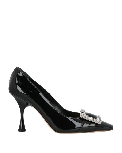 Sergio Rossi Black Pumps Leather