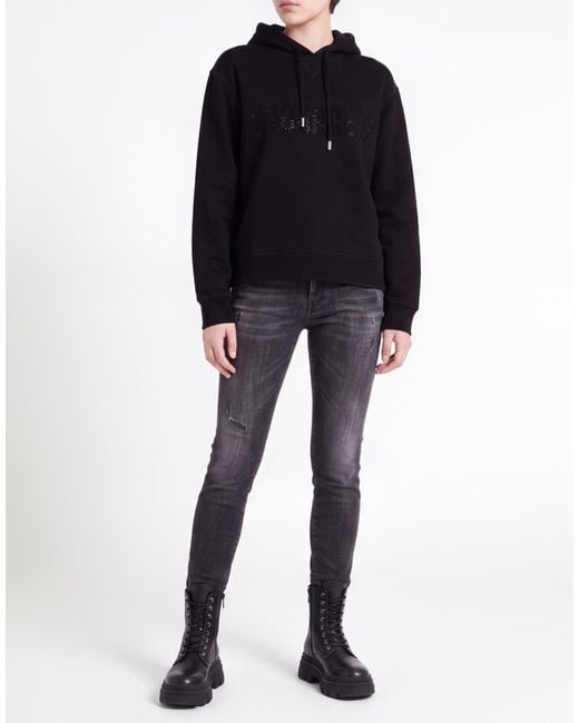 DSquared² Black Sweatshirt Cotton