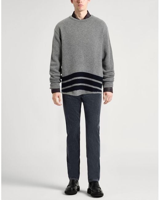 Emporio Armani Gray Jumper for men