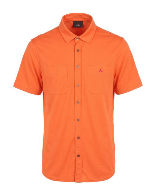 Peuterey Orange Shirt for men