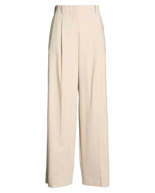 P.A.R.O.S.H. Natural Light Pants Virgin Wool, Elastane