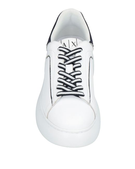 ARMANI EXCHANGE White Trainers