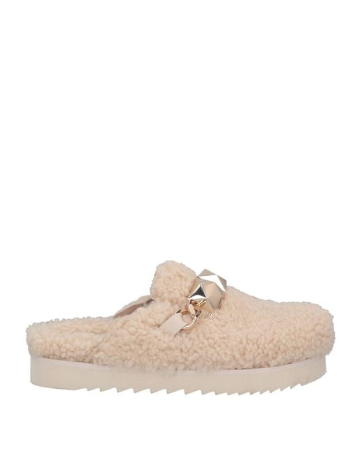 Ash White Mules & Clogs