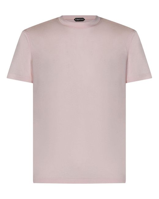 T-shirt di Tom Ford in Pink da Uomo