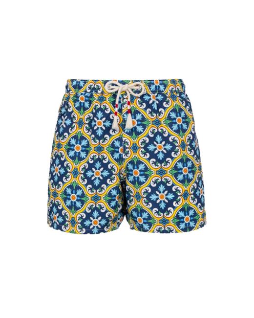 Mc2 Saint Barth Badeboxer in Blue für Herren