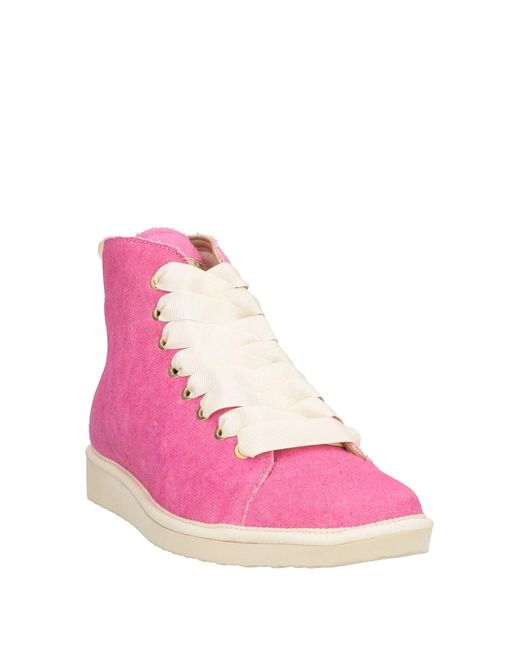 Pànchic Pink Sneakers Textile Fibers