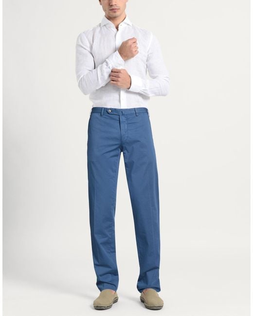 Santaniello Blue Trouser for men