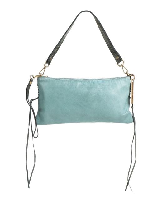 Caterina Lucchi Blue Handbag Calfskin, Cowhide